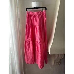 STAUD Lucca Midi Skirt 4